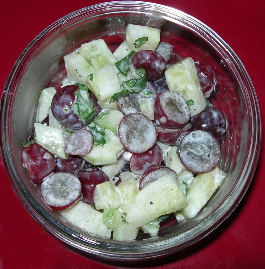 Grape Cucumber Salad