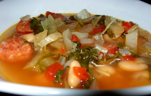 Portuguese Chard and White Bean Soup