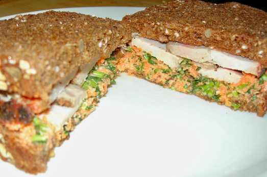 Carrot Cilantro Sandwich Spread`